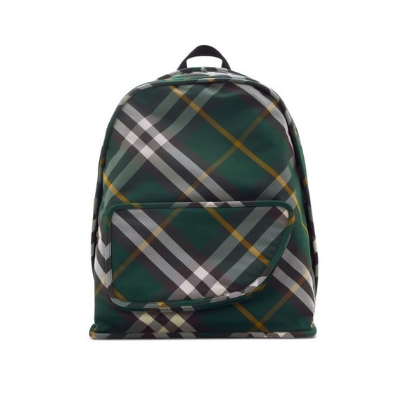 Burberry Shield Check Nylon Backpack - NWT - Picture 1 of 5